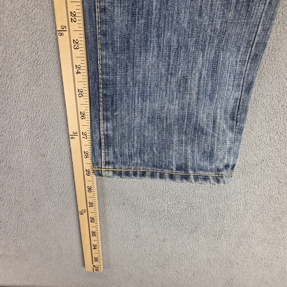 Vintage Levis 501 Jeans Mens Blue Selvedge LVC Straight‎ Button Fly Fits 28x29
